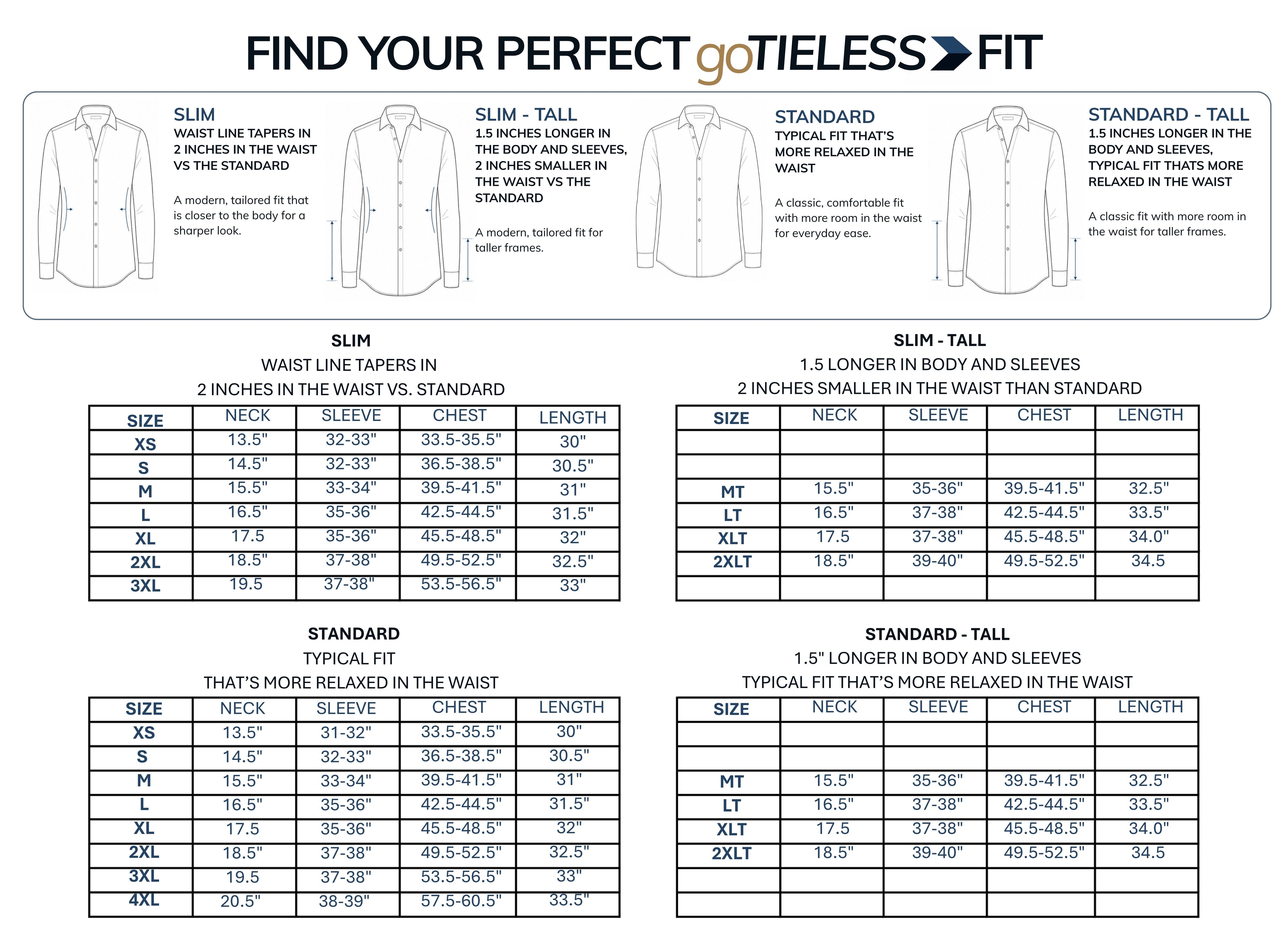 goTIELESS Ultimate Dress Shirt (Black)